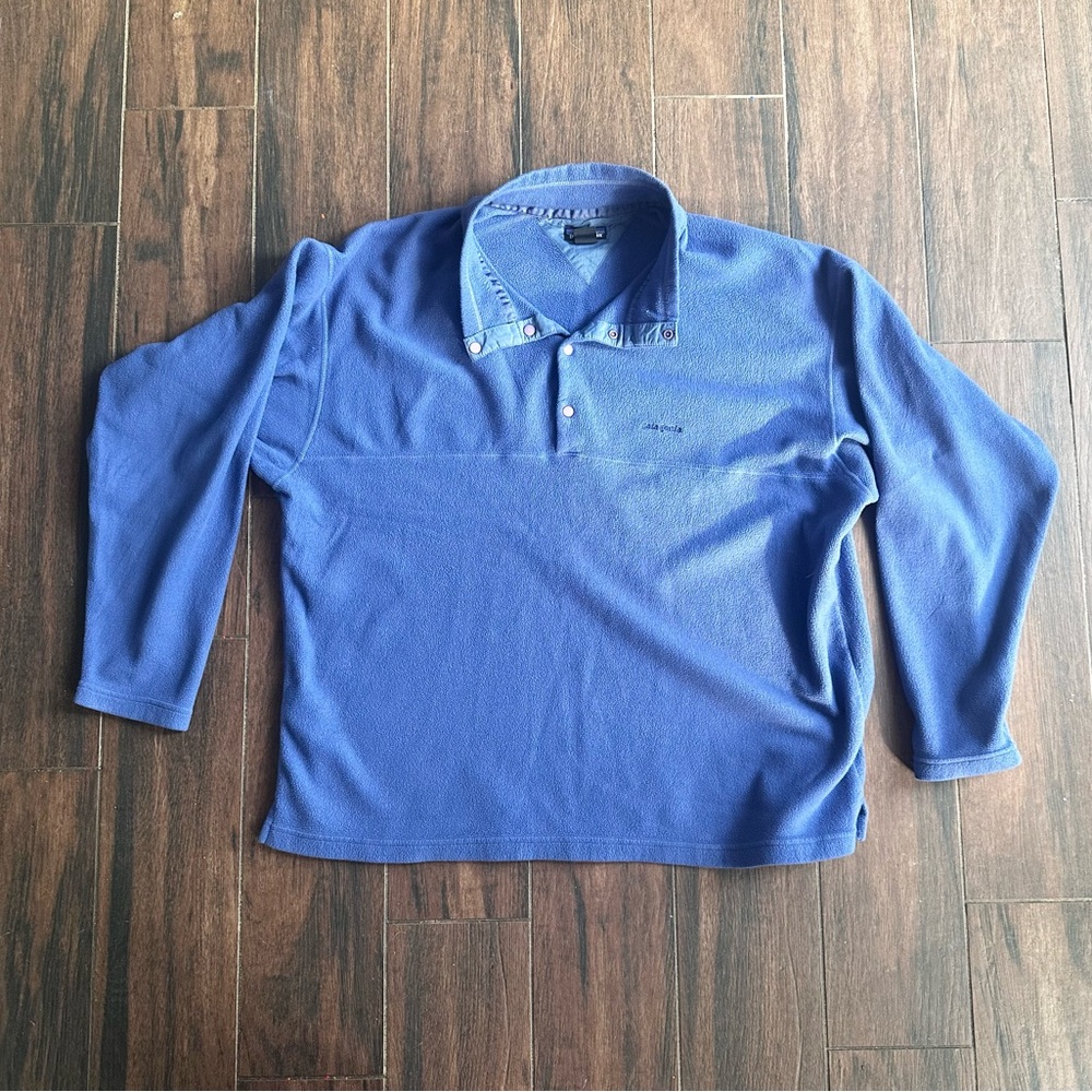 Men's Blue Long Sleeve Shirt